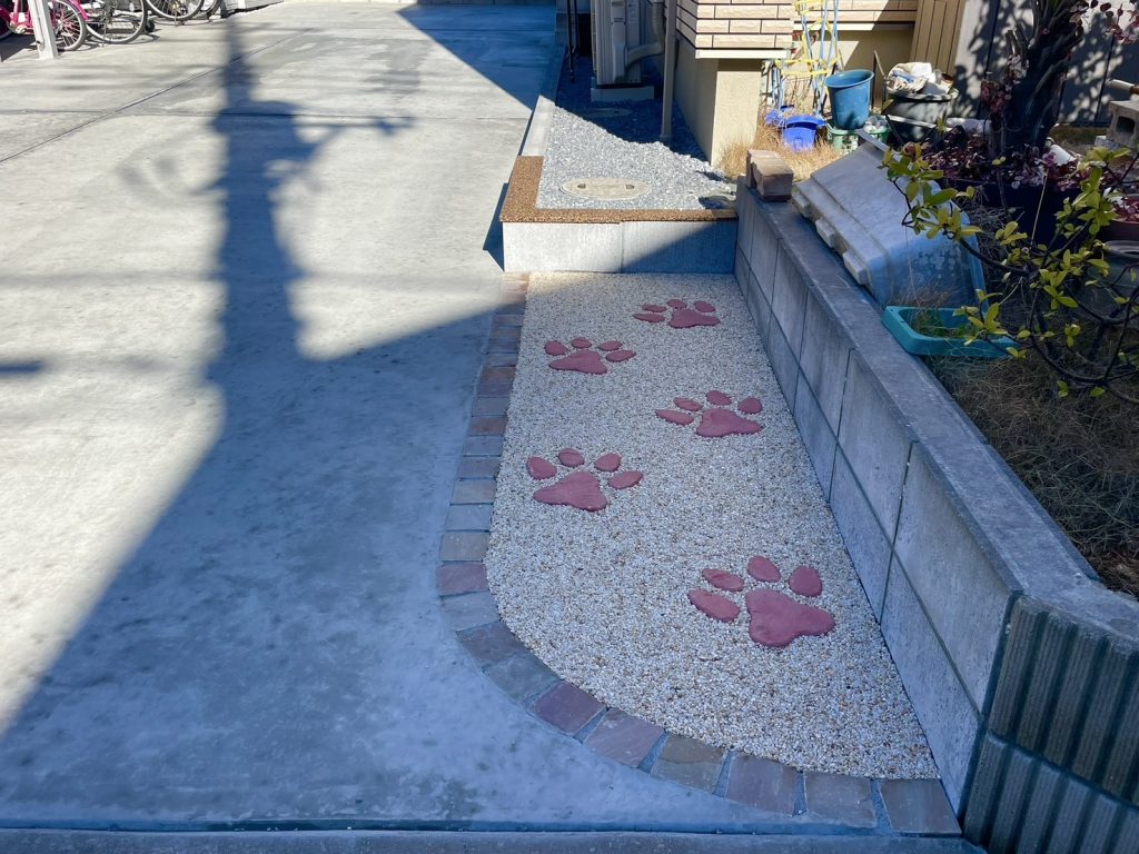 印西市S様外構・土間打ち工事