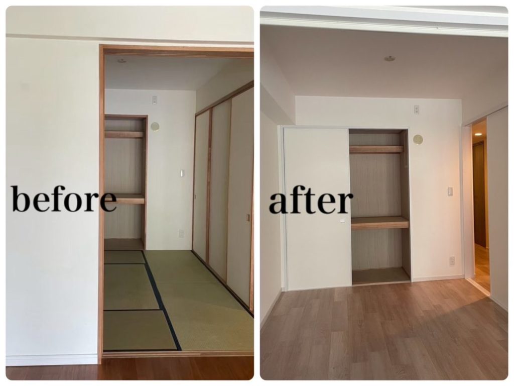 世田谷区W様邸和洋室間取り変更